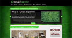 Desktop Screenshot of humatesupreme.com